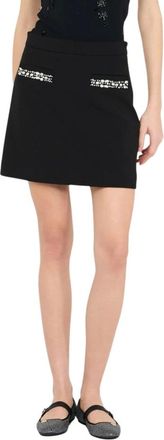 Liu Jo Dames, Rokken, Zwart, Maat: XS