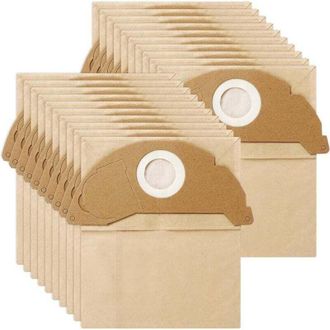 OEM 20 Bolsas Para Aspiradora Wd2 Mv2 Wd 2.200 Wd2250 A2004 A2054 A2099, 6.904-322.0 Robot Aspiradora, Bolsas Para Aspiradora Karcher, Para Uso En Seco Y 