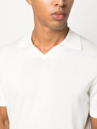 Brunello Cucinelli Mens Fine-Knit Cotton Polo Ss26 M