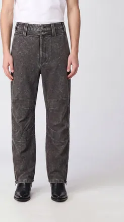 Diesel Pantaloni P-Delly in tessuto spalmato effetto pelle