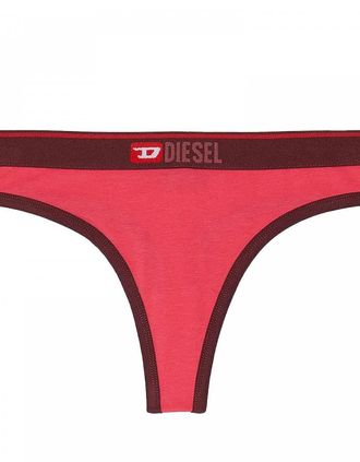 Diesel Womens Ufst Starsy Thong, Hot Pink - Red - Size: 10/8/10
