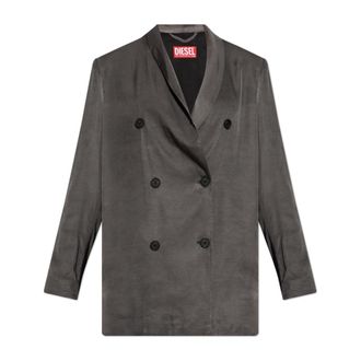 Diesel Blazers, female, Gray, Size: 2XS G-Avina-S1 Blazer
