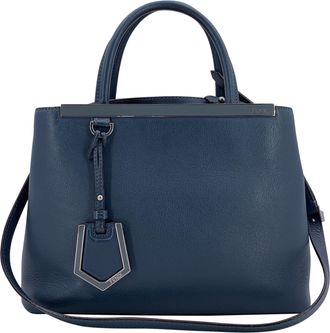 Fendi Fendi leren draagtas 2Jours