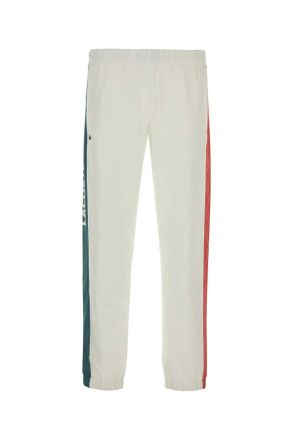 Lacoste White Polyester Joggers