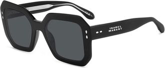 Isabel Marant Authentieke stijlvolle zonnebril- Premium kwaliteit! - Dames - Zonnebrillen - Zwart - 51 MM - Accessoires