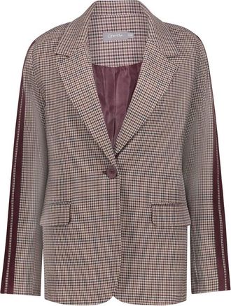 Geisha Blazer Check + Tape - Dames - Jassen - Veelkleurig - Maat: XL Viscose