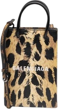 Balenciaga Pre-owned Leather balenciaga-bags - Dames - Vintage Mini Tas - Bruin - ONE Size - Vintage