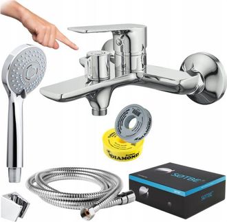 OEM Grifo De Ba&ntilde;era Sotbe De Montaje En Pared Con Interruptor Giratorio De Cer&aacute;mica