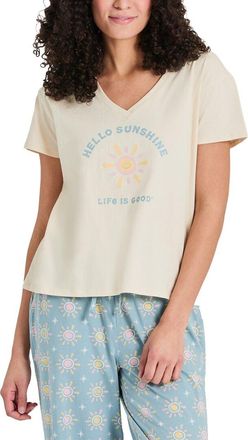 Life is good Snuggle Up Sleep V-Neck T-Shirt