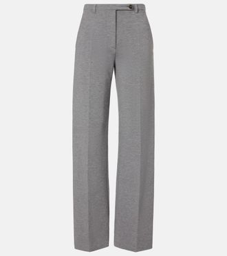 Miu Miu High-rise wide-leg pants