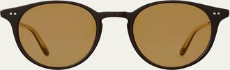 Garrett Leight Mens Clune Sun Round Sunglasses