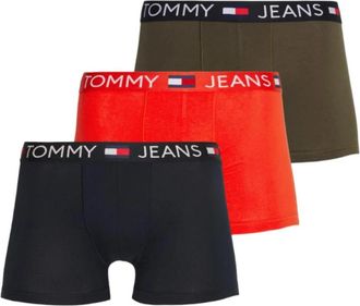 Tommy Hilfiger 3-Pack Trunk Boxers - Heren - Onderbroek - Veelkleurig - S - Katoen - Ondergoed