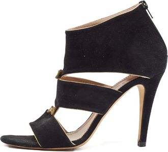 Chlo&eacute; Pumps a punta aperta 110mm - Nero