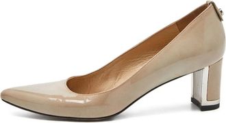 Stuart Weitzman leather heeled pumps - Neutrals
