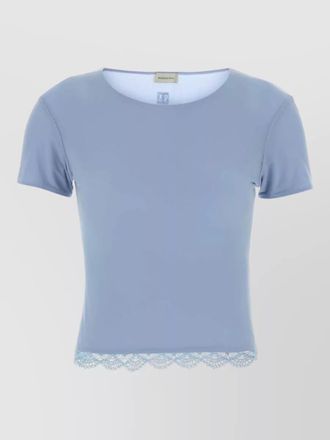 Magda Butrym stretch cupro t-shirt