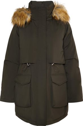 Usha Gewatteerde parka Dames olijf