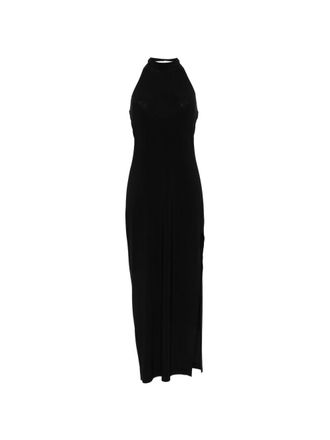 Norma Kamali Side Slit Long Dress