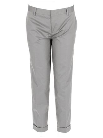 Dsquared2 Tailored Cropped Cotton-Blend Pleated Pants
