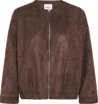 Saint Tropez ZaselineSZ Jasje - Dames - Jassen - Bruin - Maat: M Poliester
