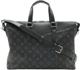 Louis Vuitton Pre-owned Vintage Schoudertas - Heren - Vintage Handtas - Zwart - ONE Size - Leer - Vintage