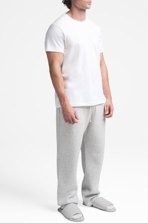 SKIMS Cotton T-shirt, Mens, White