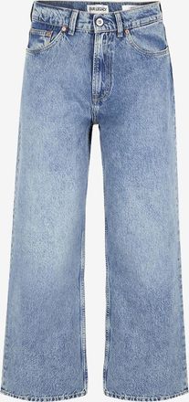 Our Legacy L&auml;ssig gerade Jeans aus Baumwolle Third Cut Blue Tech Wash