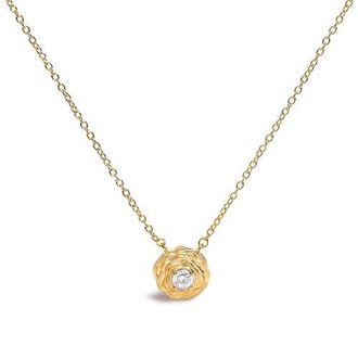 House of Brilliance 80-8843YLD in Yellow Gold Over Silver at Nordstrom