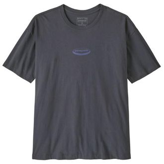 Patagonia 95 Oval Logo Oversized T-Shirt T-Shirt f&uuml;r Damen | blau
