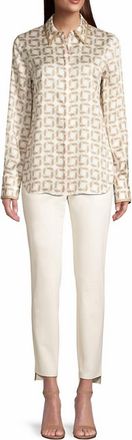 Lafayette 148 New York Manhattan Pant In Ecru