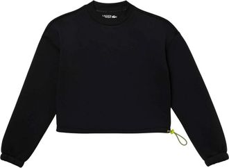 Lacoste Dames/Dames Sweatshirt met Koordje Losjes (Zwart)