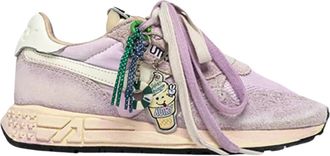 Autry Reelwind Super Vintage Low Womens White/Lilac Sneakers