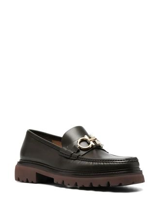 Ferragamo Gancini Loafer - Black