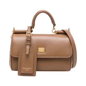 Dolce & Gabbana Handbags, female, Brown, Size: ONE SIZE Bags