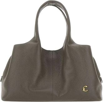Coccinelle Nell Medium - Dames - Tassen - Groen - Maat: ONE Size Zijde