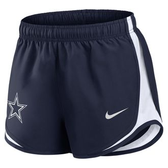 Nike Dallas Cowboys Tempo Nike Womens Dri-FIT NFL Shorts in Blue | 04PK044P7RD-T2G