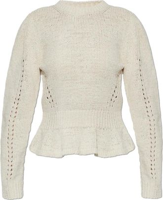 Ulla Johnson Donna, Maglie, Beige, L, new