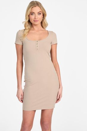 Guess Eco Kandy Ribbed-Knit Dress
