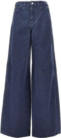 Emporio Armani Wide leg denim pants Woman 26