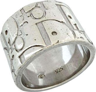 Dior Silver 925 Band Ring (Pre-Owned)