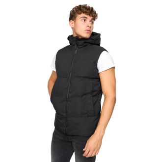 Crosshatch Mens Hanjo Gilet (Black) - Size Large