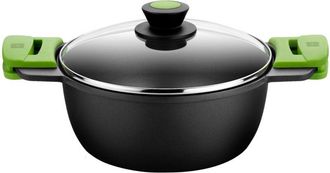 Bra Pentola alta con coperchio alluminio pressofuso 24cm prior 400324