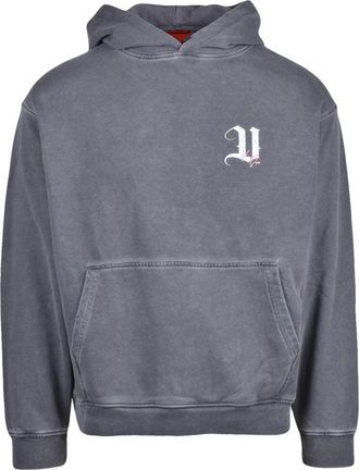 Vision Of Super Grey Relaxed Fit Graphic Detail Cotton Sweatshirt
