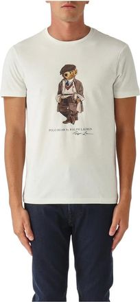 Polo Ralph Lauren Hombre, Camisetas, Blanco, Talla: S