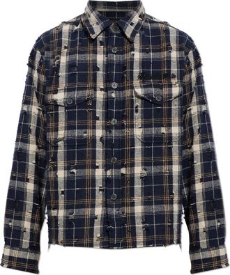 AllSaints Hombre, Camisas, Azul, Talla: XL