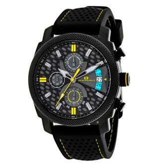 Oceanaut Mens Black and Grey dial Watch