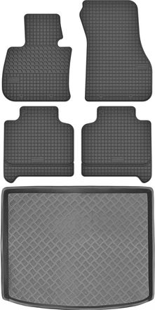 OEM Juego De Alfombrillas De Goma Para Coche Y Alfombrilla Para Maletero Para La Bmw Serie 2 F45 Active Tourer (modelo 2019)