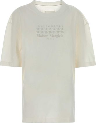 Maison Margiela White Cotton Oversize T Shirt