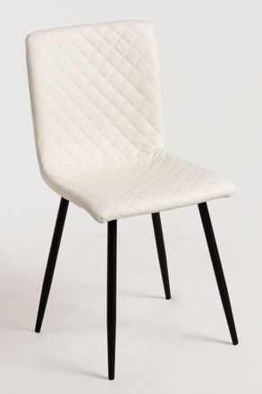 Regalos Miguel Pack 4 Sillas color blanco en polipiel