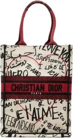 Dior Pre-owned Canvas Tote Bag - Dames - Vintage Shopper - Veelkleurig - ONE Size - Vintage