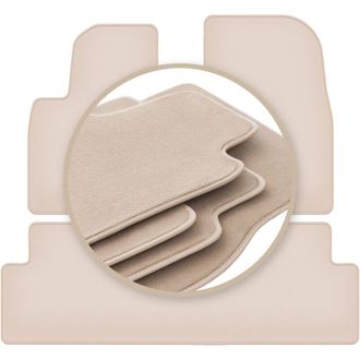 OEM Alfombrillas Premium Beige Para: Tesla Model 3 Sed&aacute;n 2017